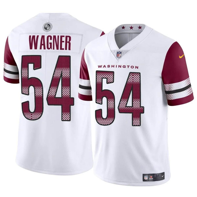 Youth Washington Commanders #54 Bobby Wagner White Vapor Limited Stitched Football Jersey